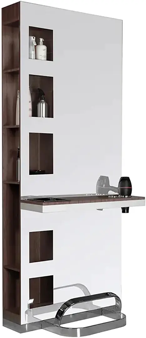 Consola de frizerie Gabbiano B058 (Wenge/White)