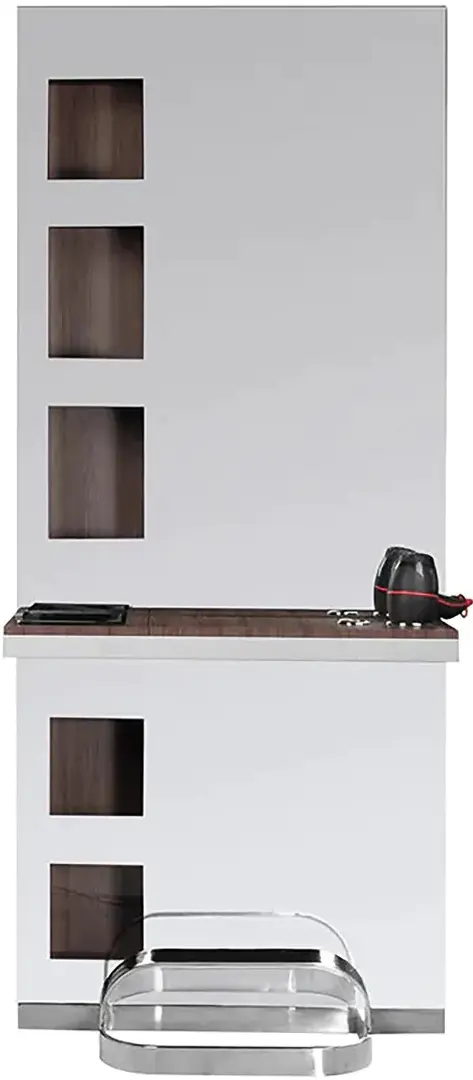 Consola de frizerie Gabbiano B058 (Wenge/White)