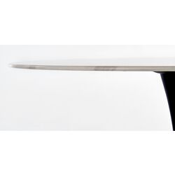 Стол Halmar Ambrosio (White Marble/Black) Thumb