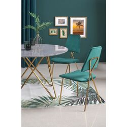 Masa Halmar Bonello (Gray Marble/Gold) Thumb