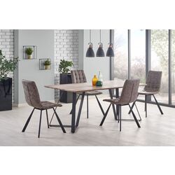 Стол Halmar Calgary (Rustic Walnut/Black) Thumb