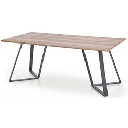 Стол Halmar Calgary (Rustic Walnut/Black)