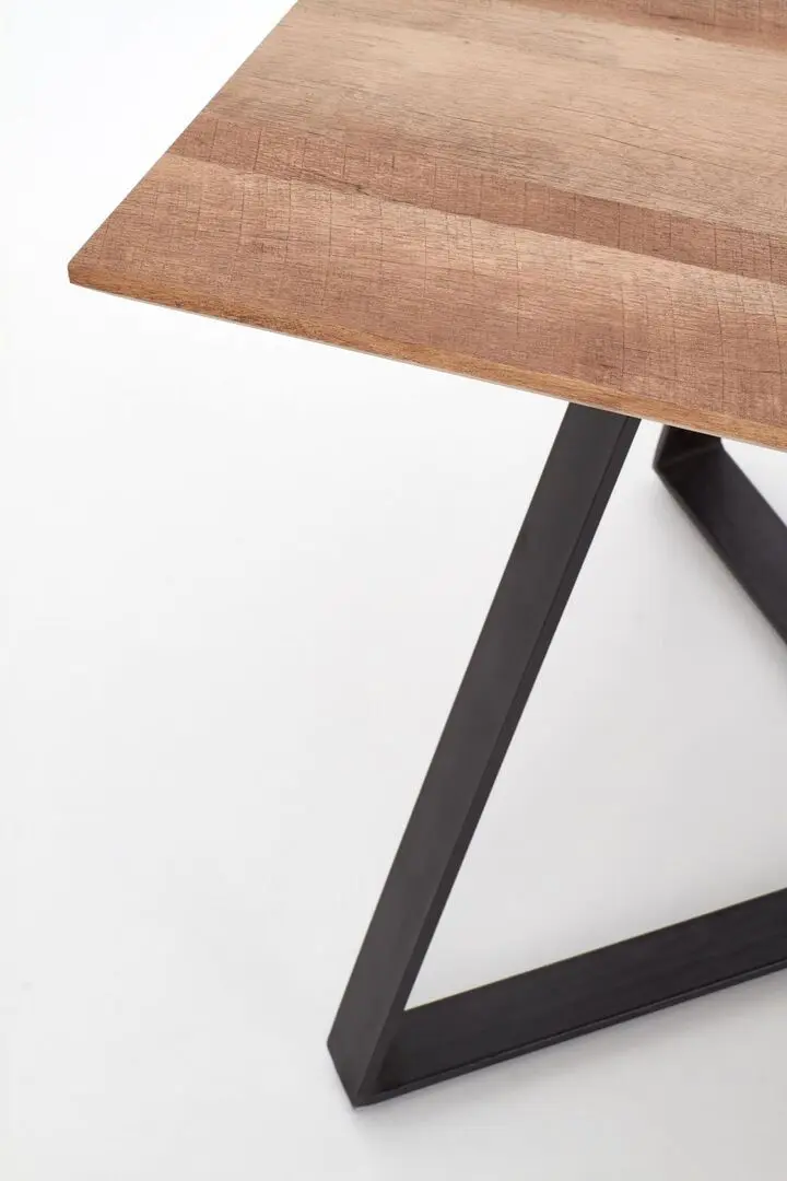 Стол Halmar Calgary (Rustic Walnut/Black) - 4