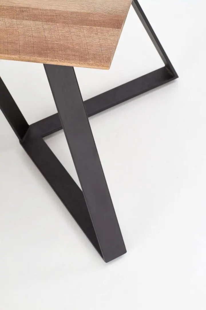 Стол Halmar Calgary (Rustic Walnut/Black) - 5