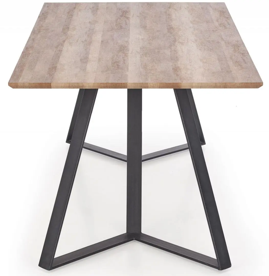 Стол Halmar Calgary (Rustic Walnut/Black) - 6