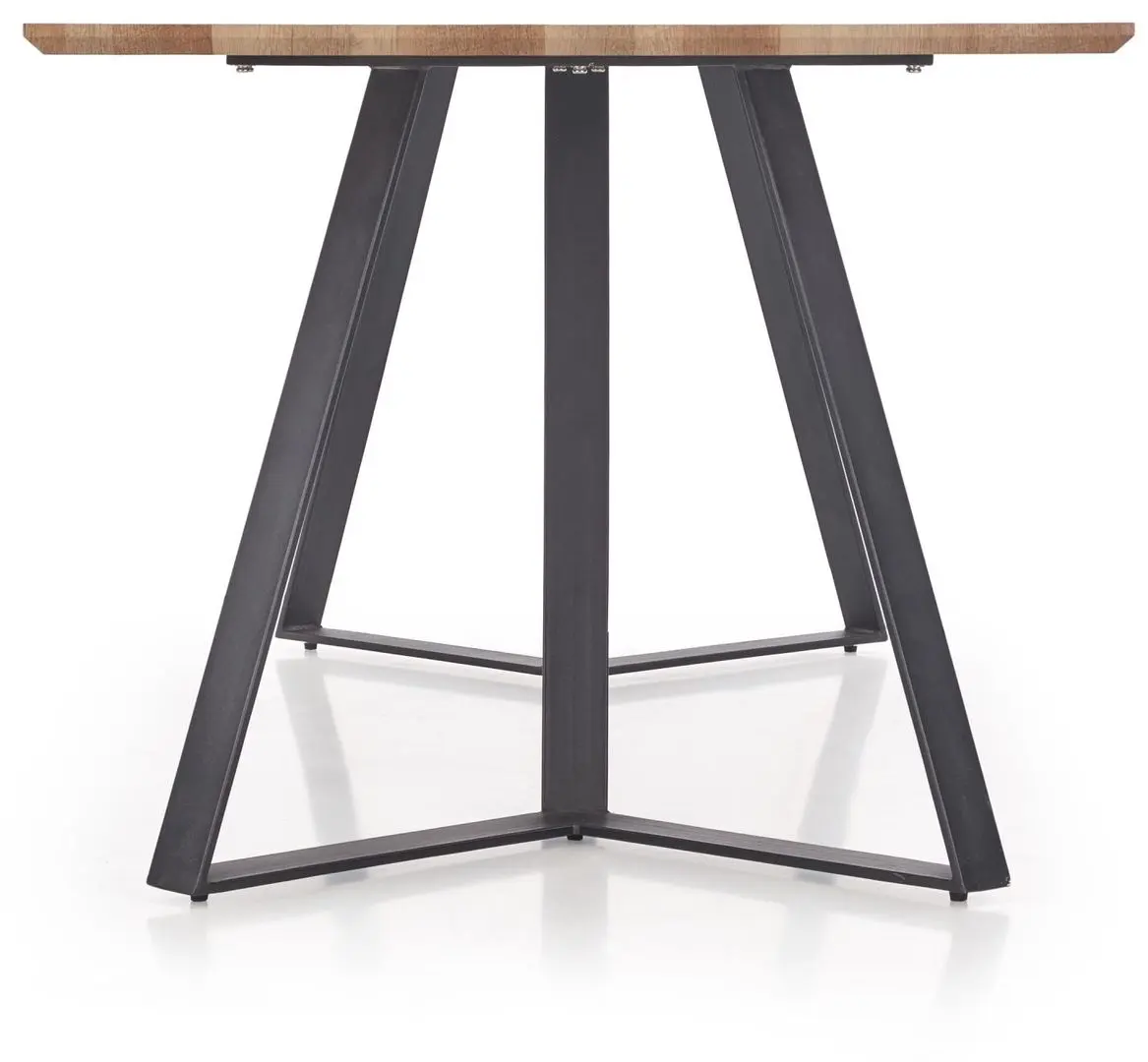 Стол Halmar Calgary (Rustic Walnut/Black) - 7