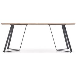 Стол Halmar Calgary (Rustic Walnut/Black) Thumb