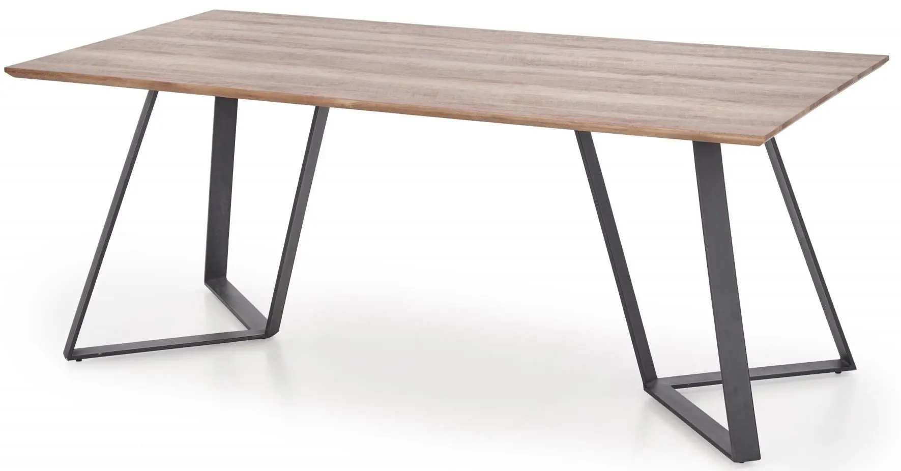 Стол Halmar Calgary (Rustic Walnut/Black)