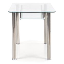 Стол Halmar Cristal (Milky/Transparent) Thumb