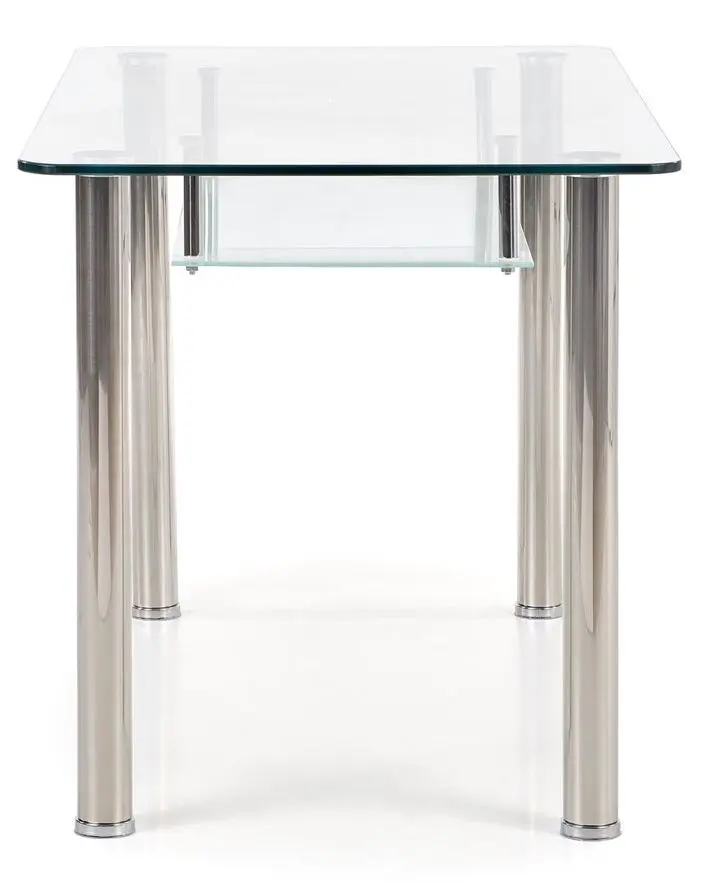 Стол Halmar Cristal (Milky/Transparent)