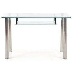 Стол Halmar Cristal (Milky/Transparent) Thumb