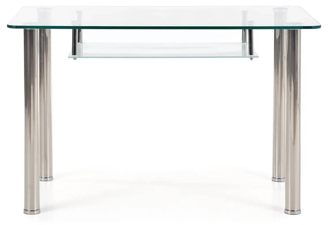 Стол Halmar Cristal (Milky/Transparent)