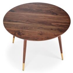 Стол Halmar Domenico (Walnut/Golden) Thumb