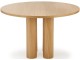 Masa Halmar Elefante Round (Natural Oak)