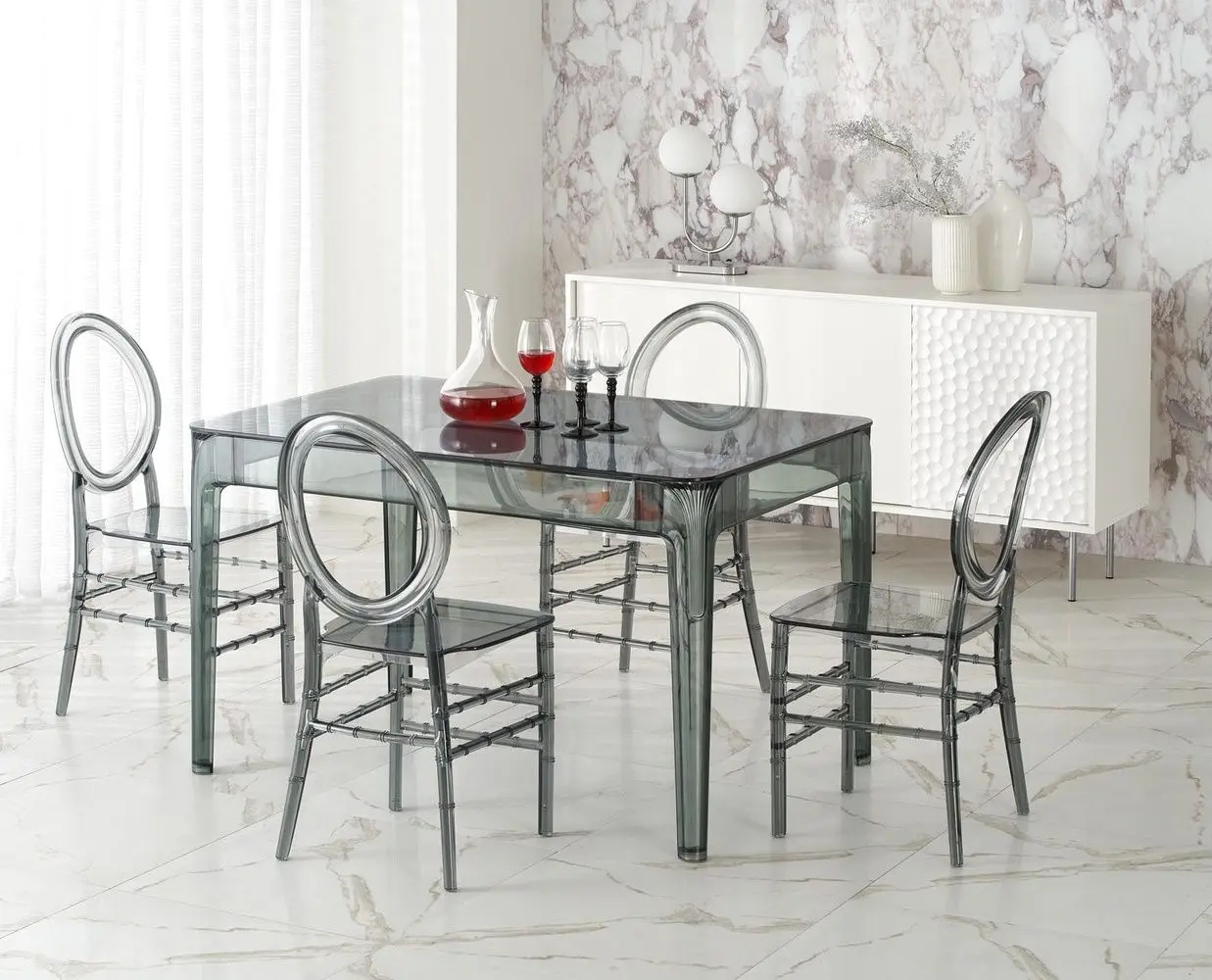 Стол Halmar Gomez (Smoked)