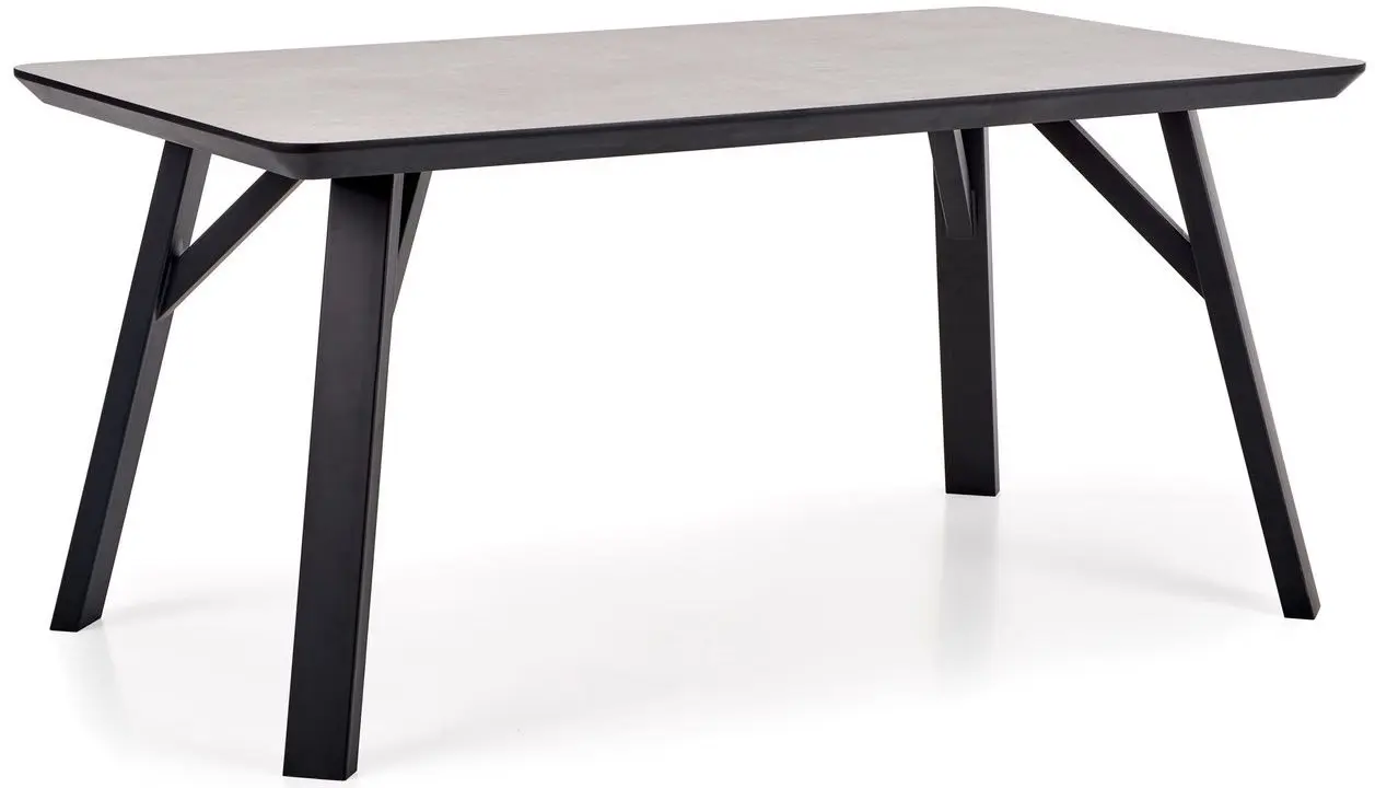Стол Halmar Halifax (Concrete/Black)