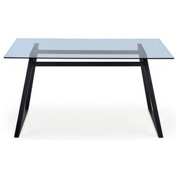 Стол Halmar Herald (Smoky/Black) Thumb