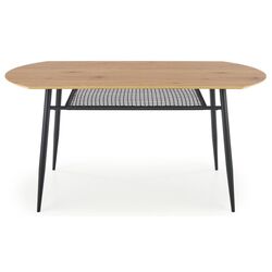 Masa Halmar Jackson (Gold Oak/Black) Thumb