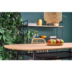 Masa Halmar Jackson (Gold Oak/Black) Thumb