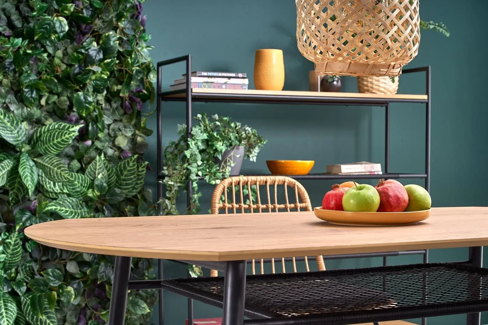 Masa Halmar Jackson (Gold Oak/Black)