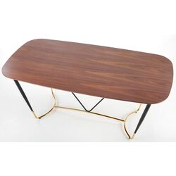 Стол Halmar Manchester (Walnut/Golden) Thumb
