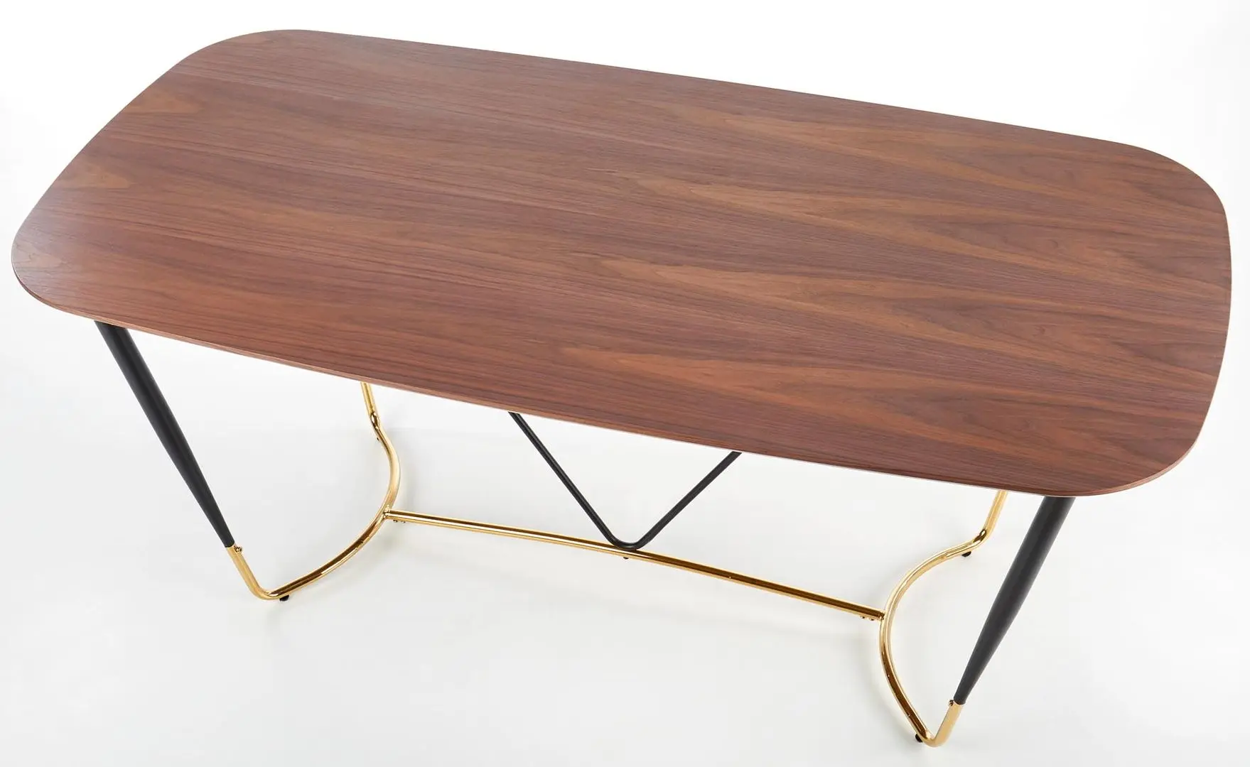 Стол Halmar Manchester (Walnut/Golden) - 5