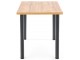 Masa Halmar Modex 2 120cm (Wotan Oak/Black)