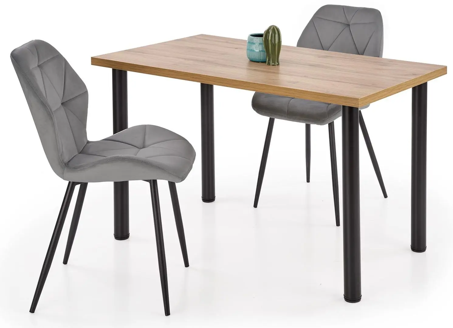 Masa Halmar Modex 2 120cm (Wotan Oak/Black)