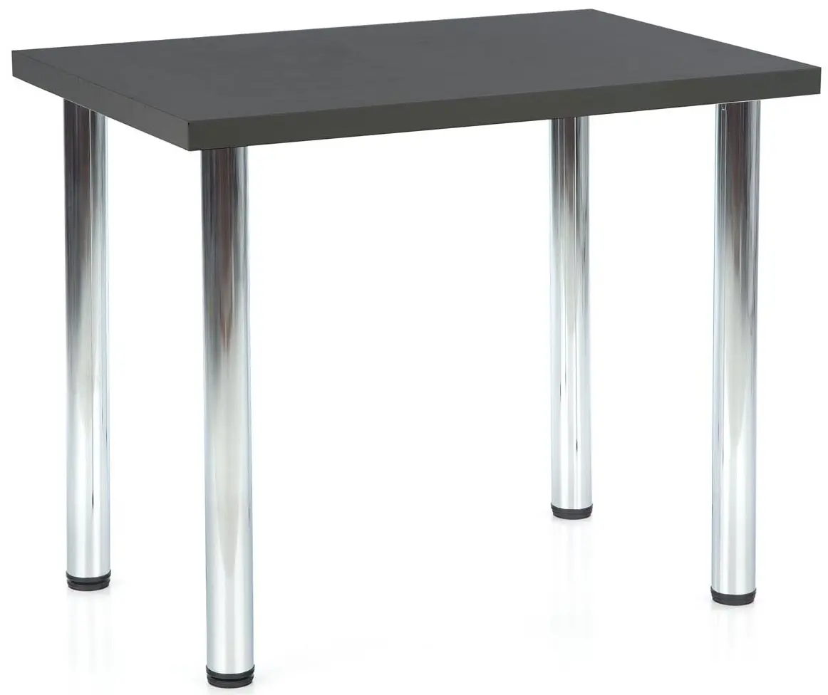 Masa Halmar Modex 90cm (Anthracite/Chrome)