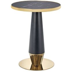 Masa Halmar Molina (Black Marble/Black/Gold) Thumb