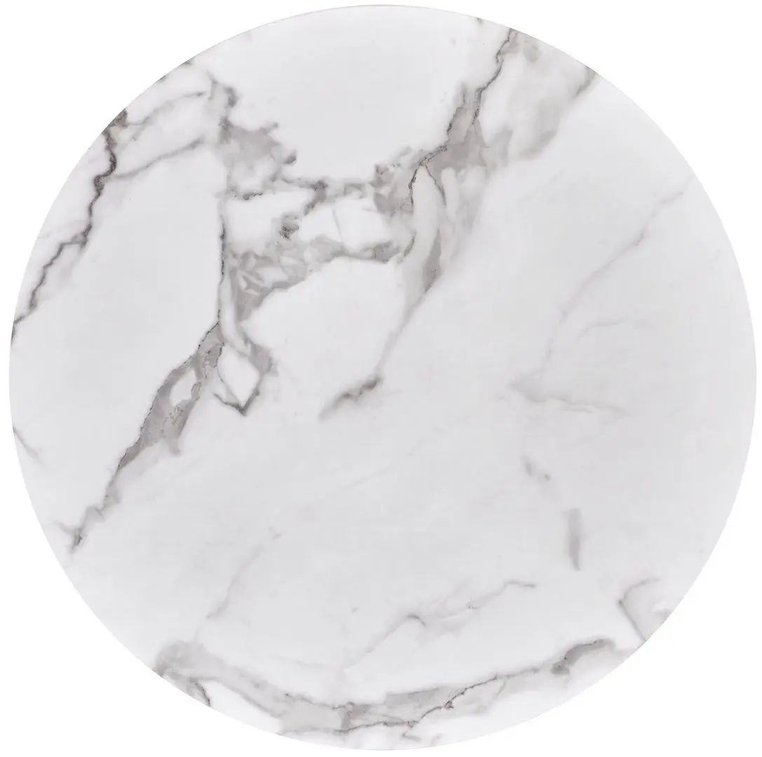 Стол Halmar Morata (White Marble/Black/Gold)