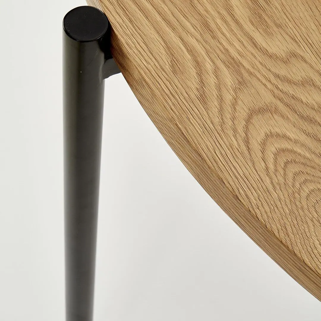 Masa Halmar Morgan (Gold Oak/Black)