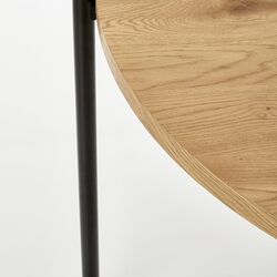 Masa Halmar Morgan (Gold Oak/Black) Thumb