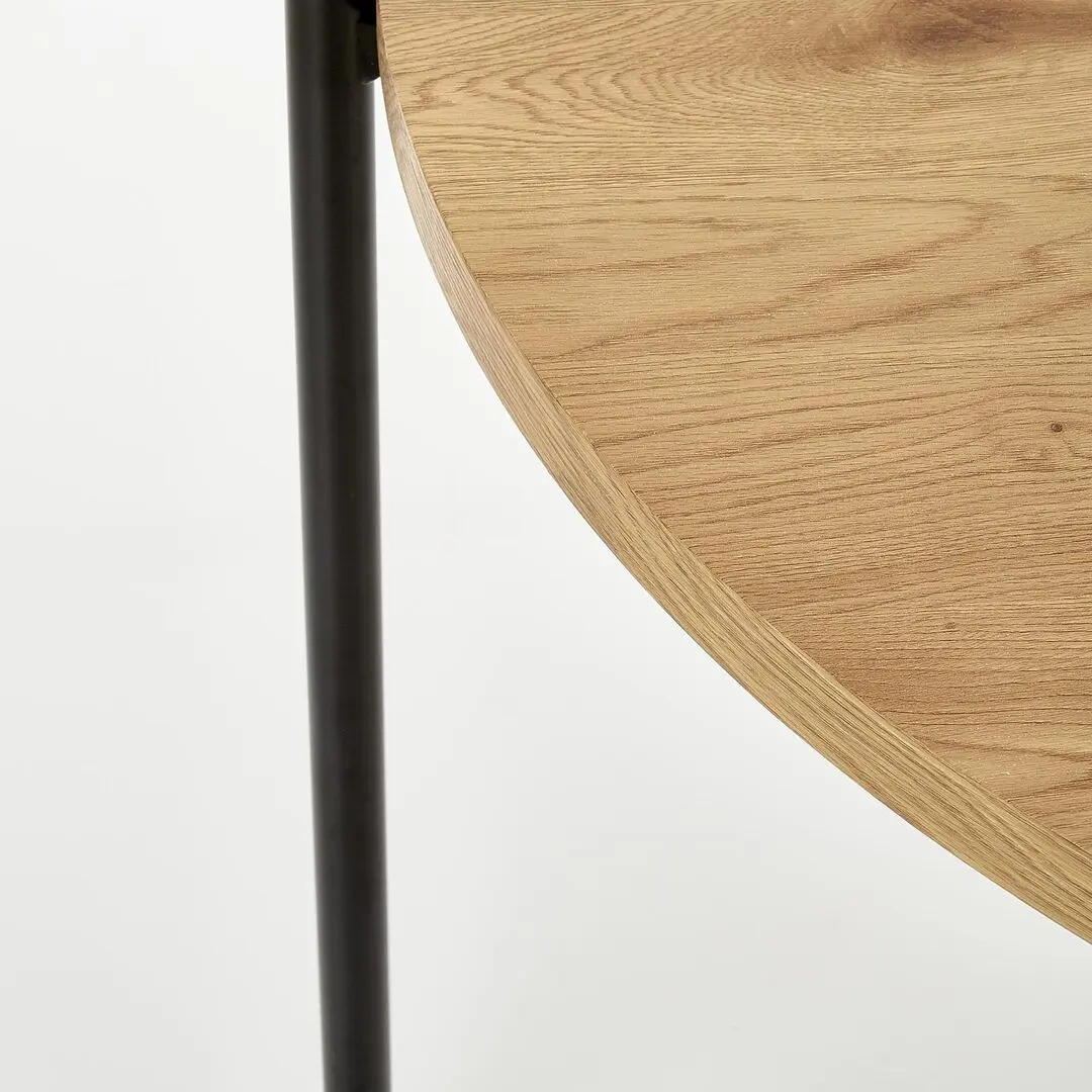 Masa Halmar Morgan (Gold Oak/Black)