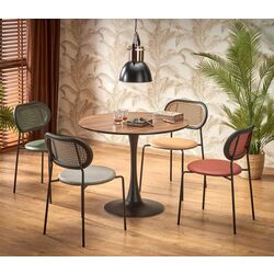 Masa Halmar Olmo (Walnut/Black)