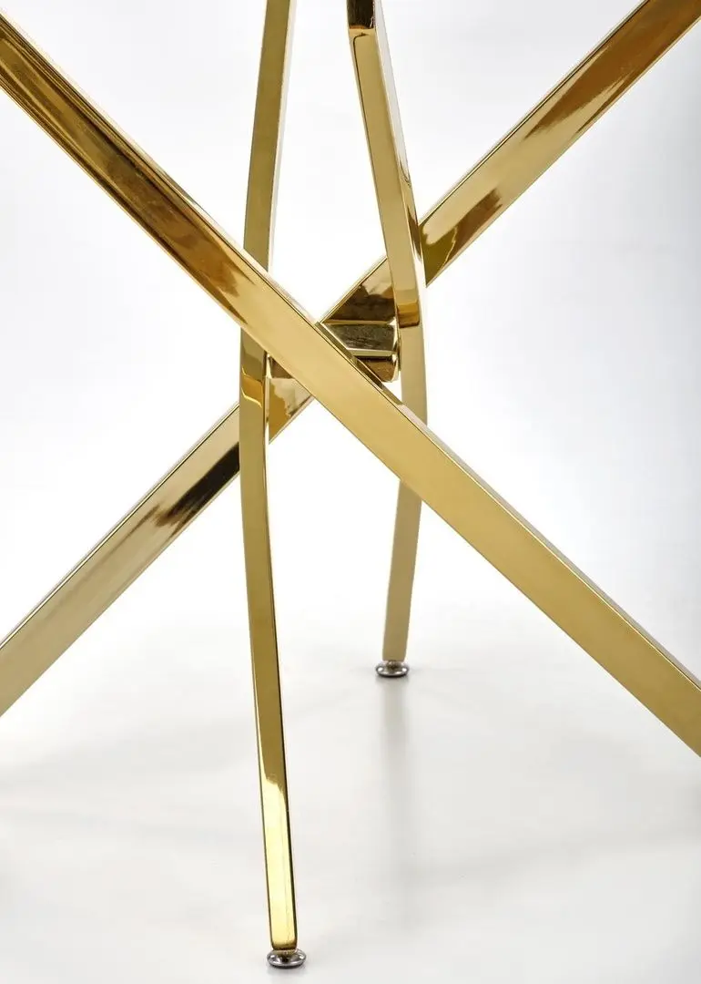 Masa Halmar Raymond 2 (Black Marble/Gold)