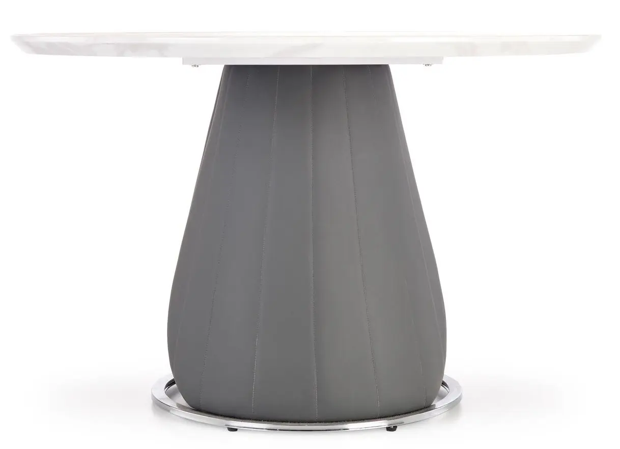Masa Halmar Remigio (White Marble/Gray)