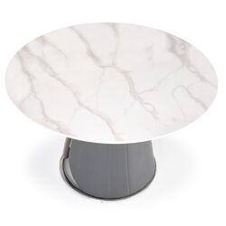 Masa Halmar Remigio (White Marble/Gray) Thumb