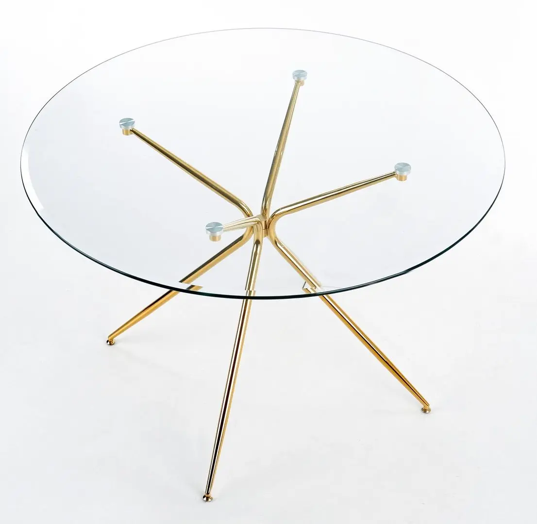 Masa Halmar Rondo (Golden/Transparent)