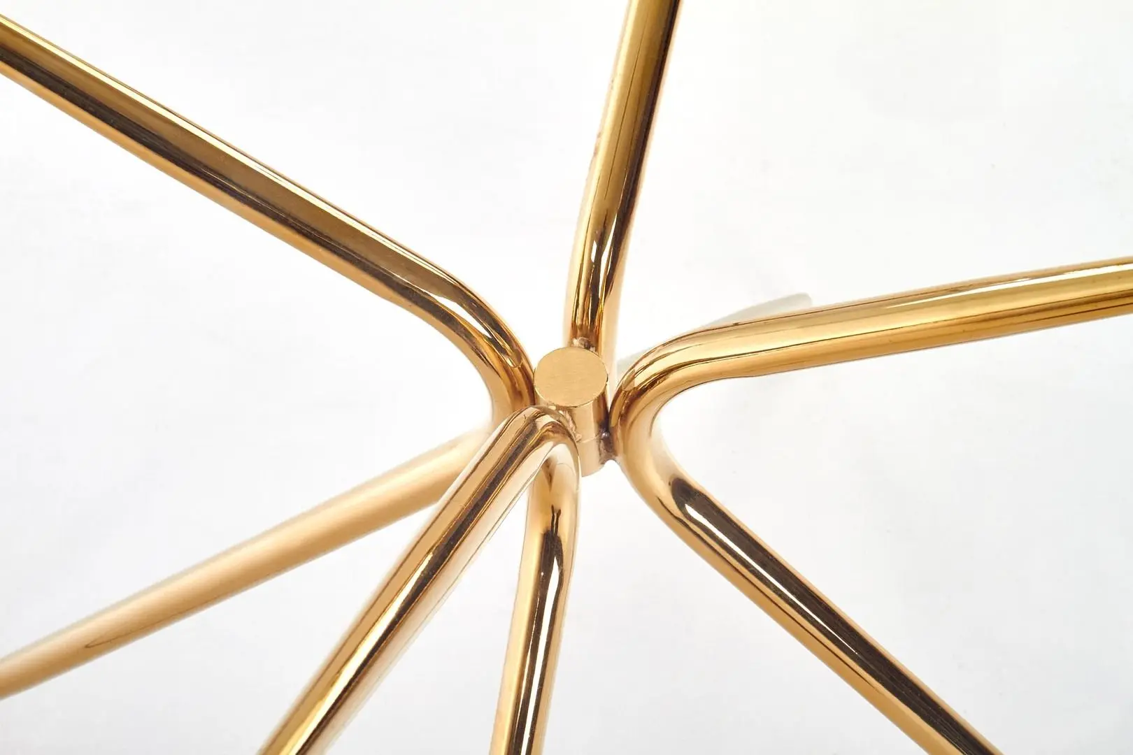 Masa Halmar Rondo (Golden/Transparent)