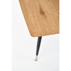 Стол Halmar Tripolis (Golden Oak/Black) Thumb