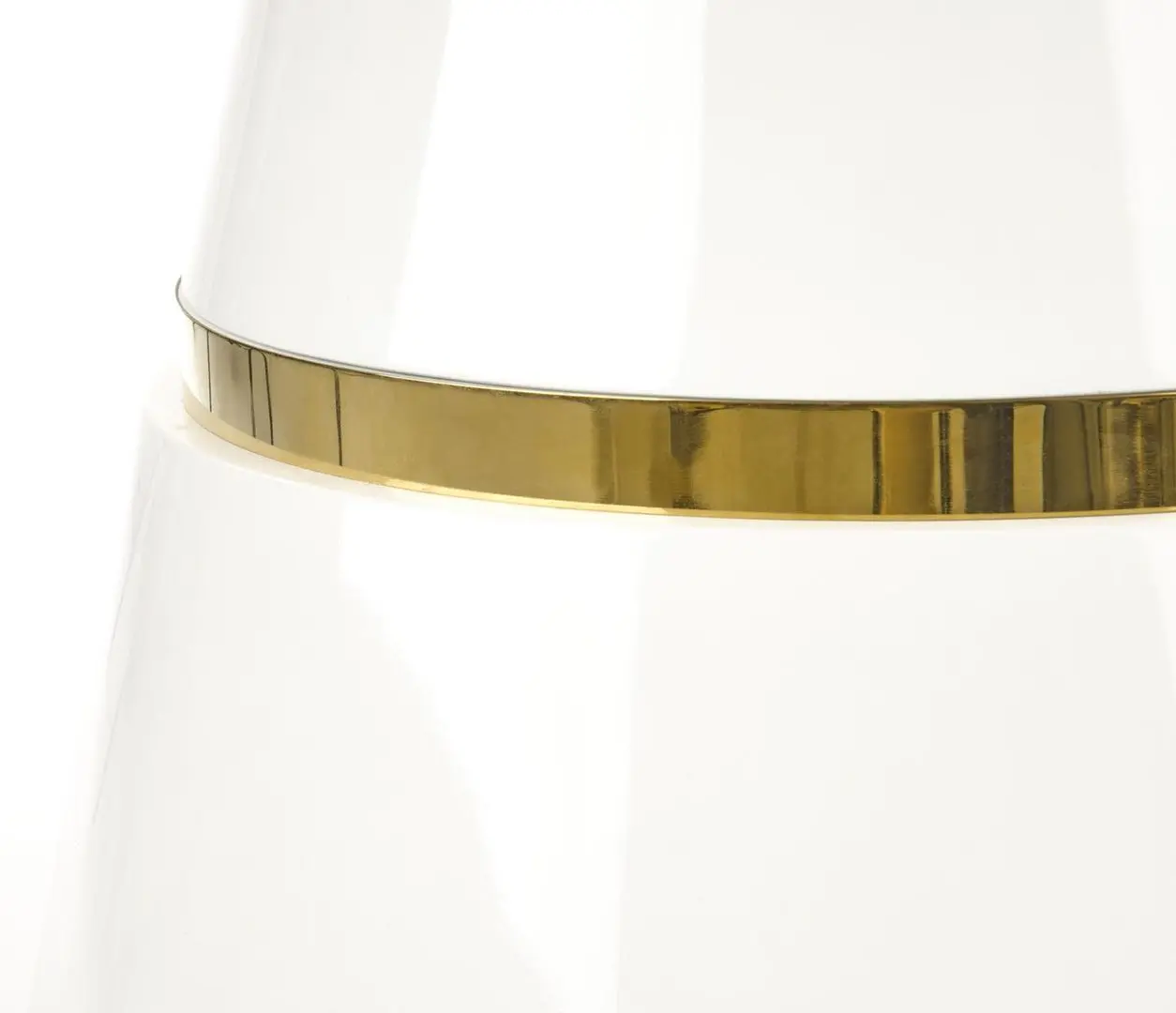 Masa Halmar Vegas (White/Gold)