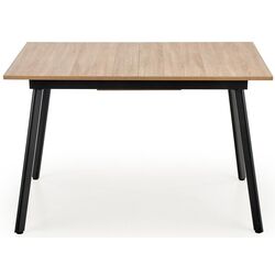 Стол раскладной Halmar Albon 120/160cm (Sonoma Oak/Gray/Black) Thumb