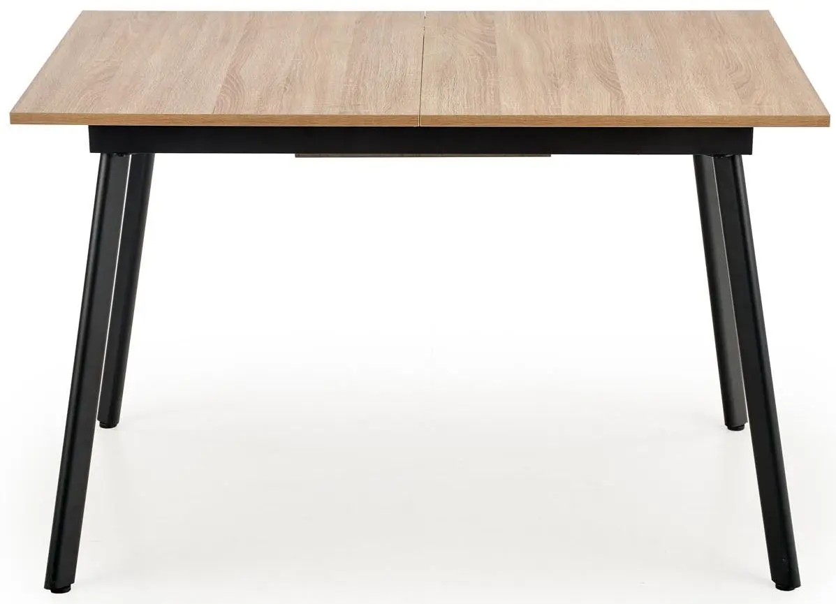 Стол раскладной Halmar Albon 120/160cm (Sonoma Oak/Gray/Black) - 3