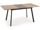 Masa extensibila Halmar Albon 120/160cm (Sonoma Oak/Gray/Black)