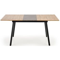 Стол раскладной Halmar Albon 120/160cm (Sonoma Oak/Gray/Black) Thumb