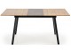 Masa extensibila Halmar Albon 120/160cm (Sonoma Oak/Gray/Black)