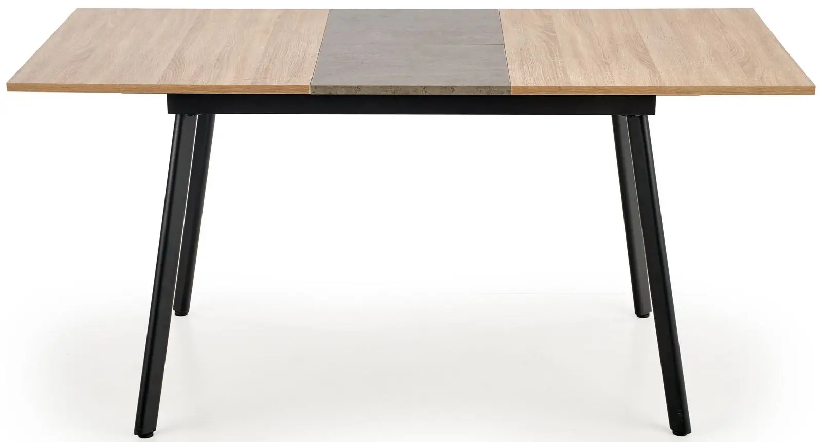 Стол раскладной Halmar Albon 120/160cm (Sonoma Oak/Gray/Black) - 4