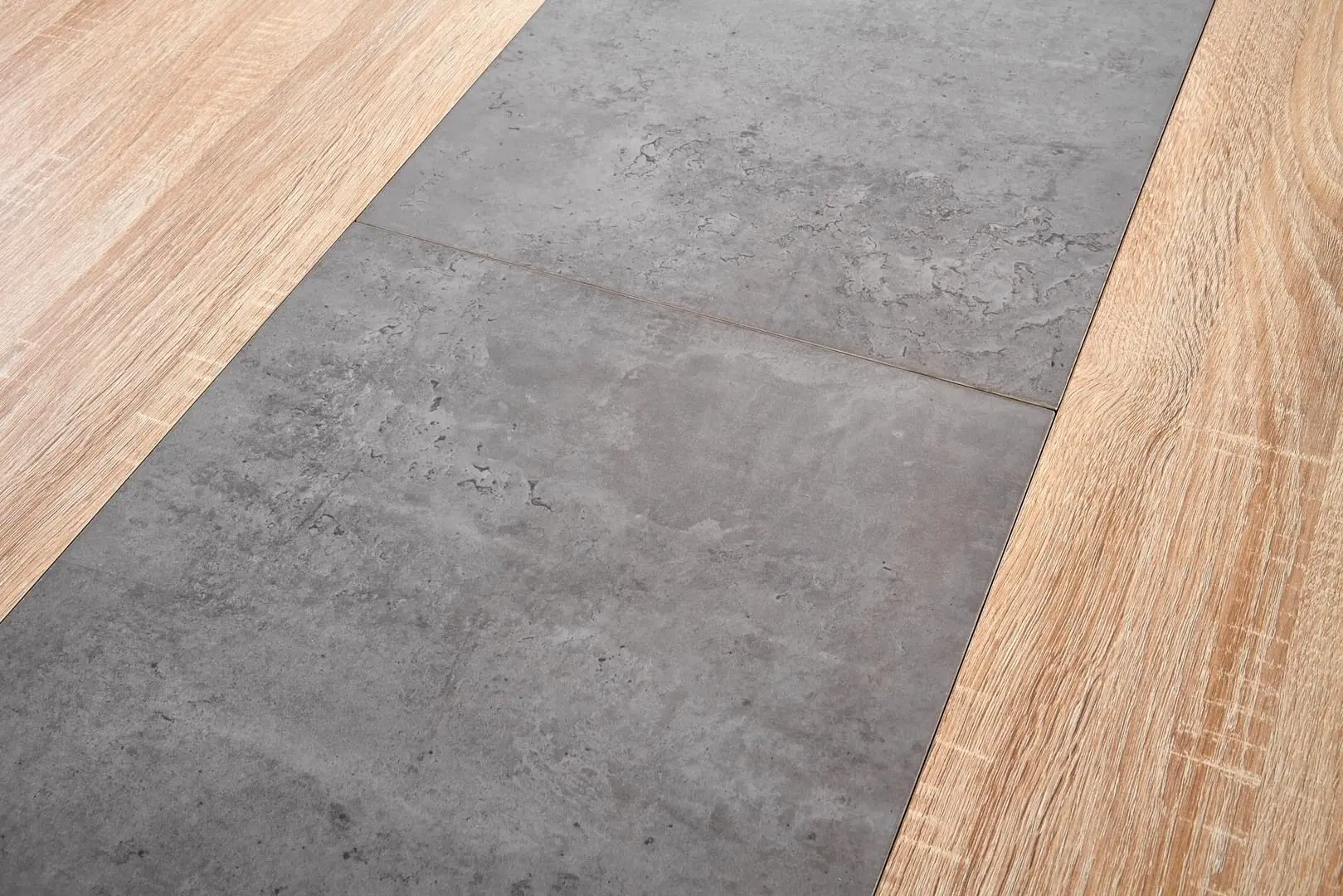 Стол раскладной Halmar Albon 120/160cm (Sonoma Oak/Gray/Black) - 9