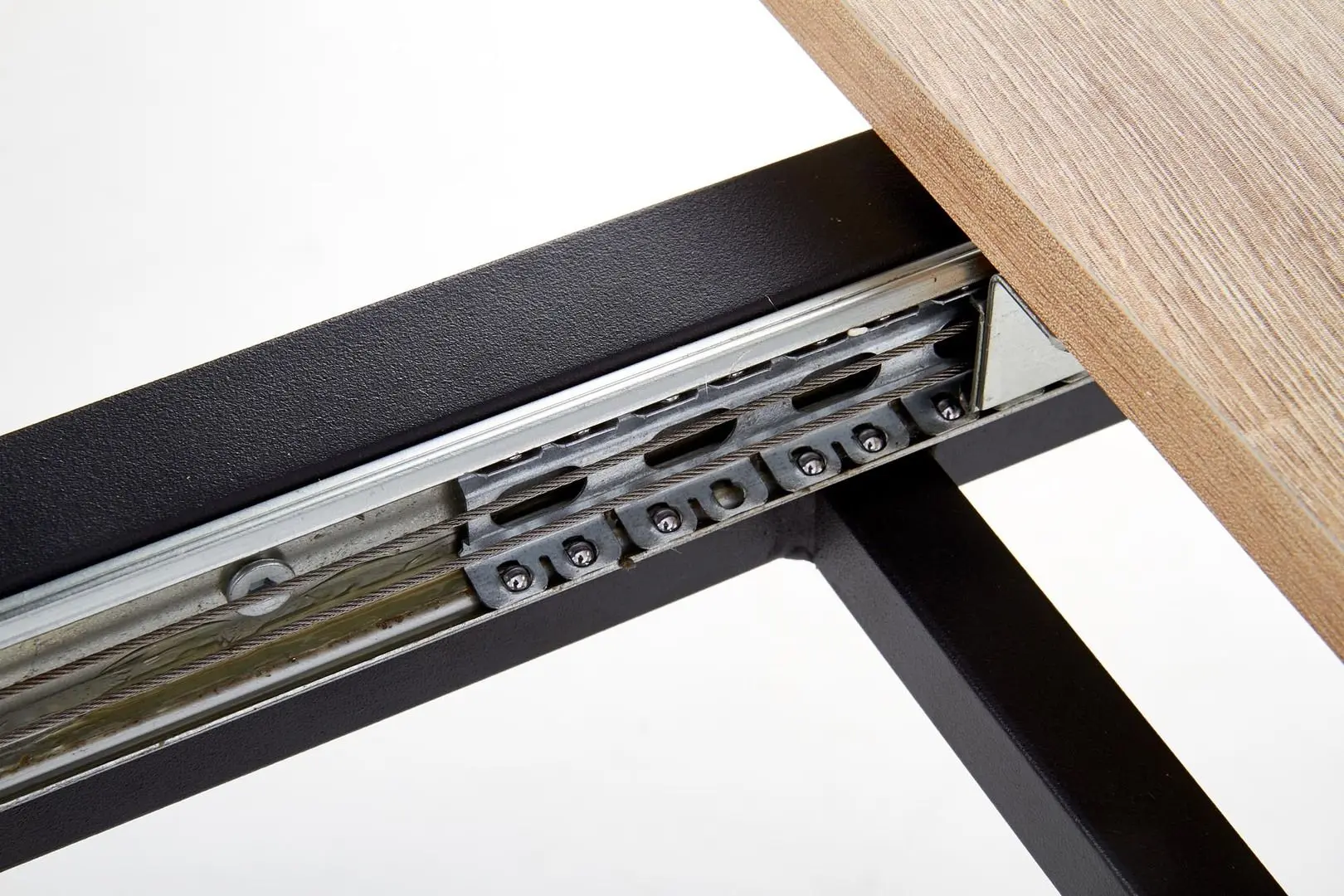 Стол раскладной Halmar Albon 120/160cm (Sonoma Oak/Gray/Black) - 10